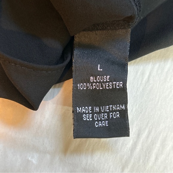 New Directions Floral Print Blouse Size Large - Picture 12 of 12